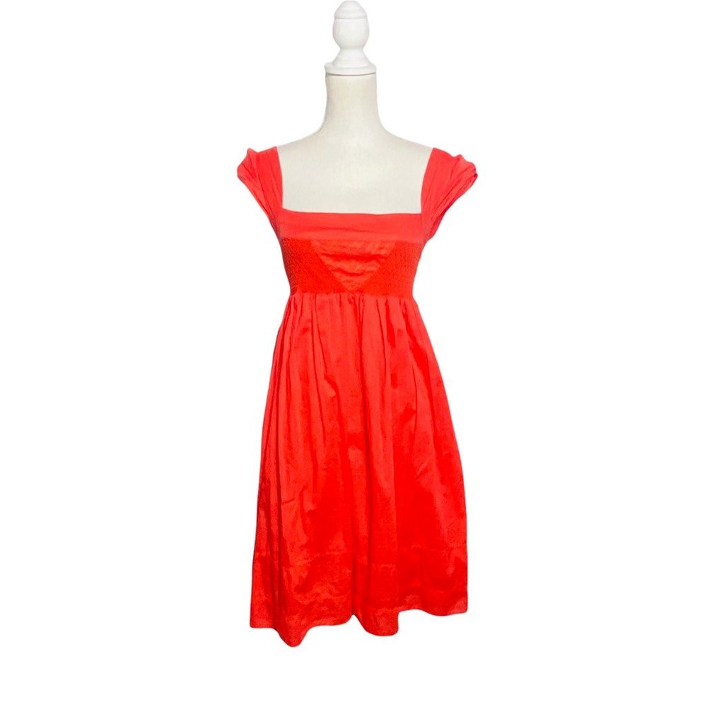Anthropologie Pink Midi Dress - Picture 2 of 10